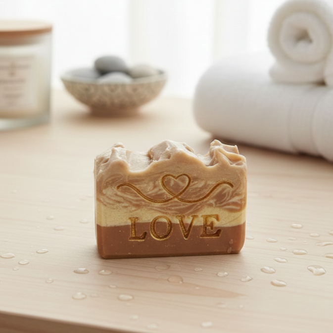 Lago de Arroz: luxuriös Gesicht seife mit Vitamin E, Kokosnuss-Vanille 80g