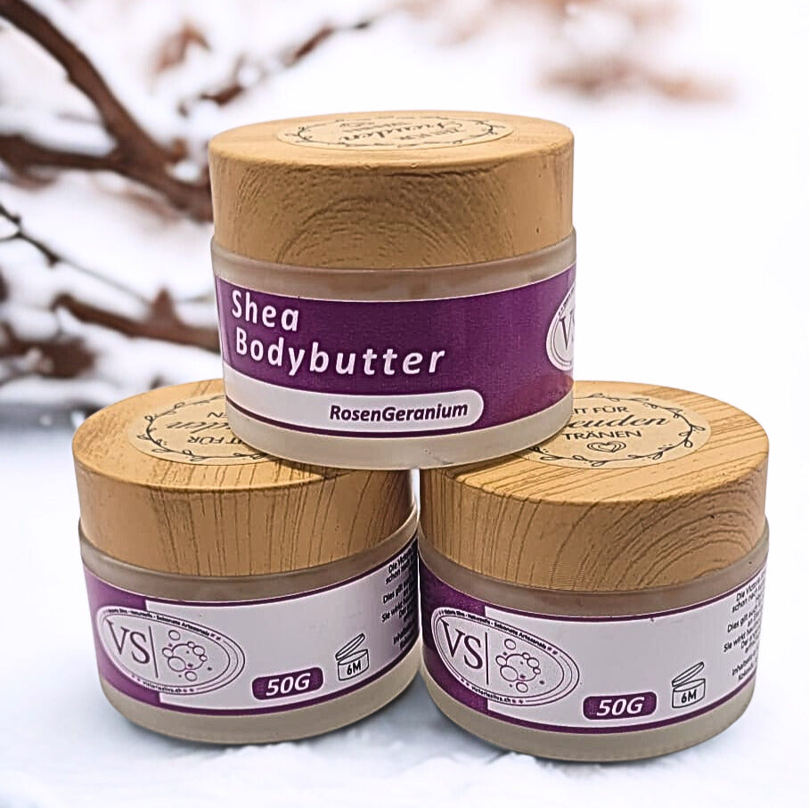 Sheabodybutter Rosen Geranium 50 Gr