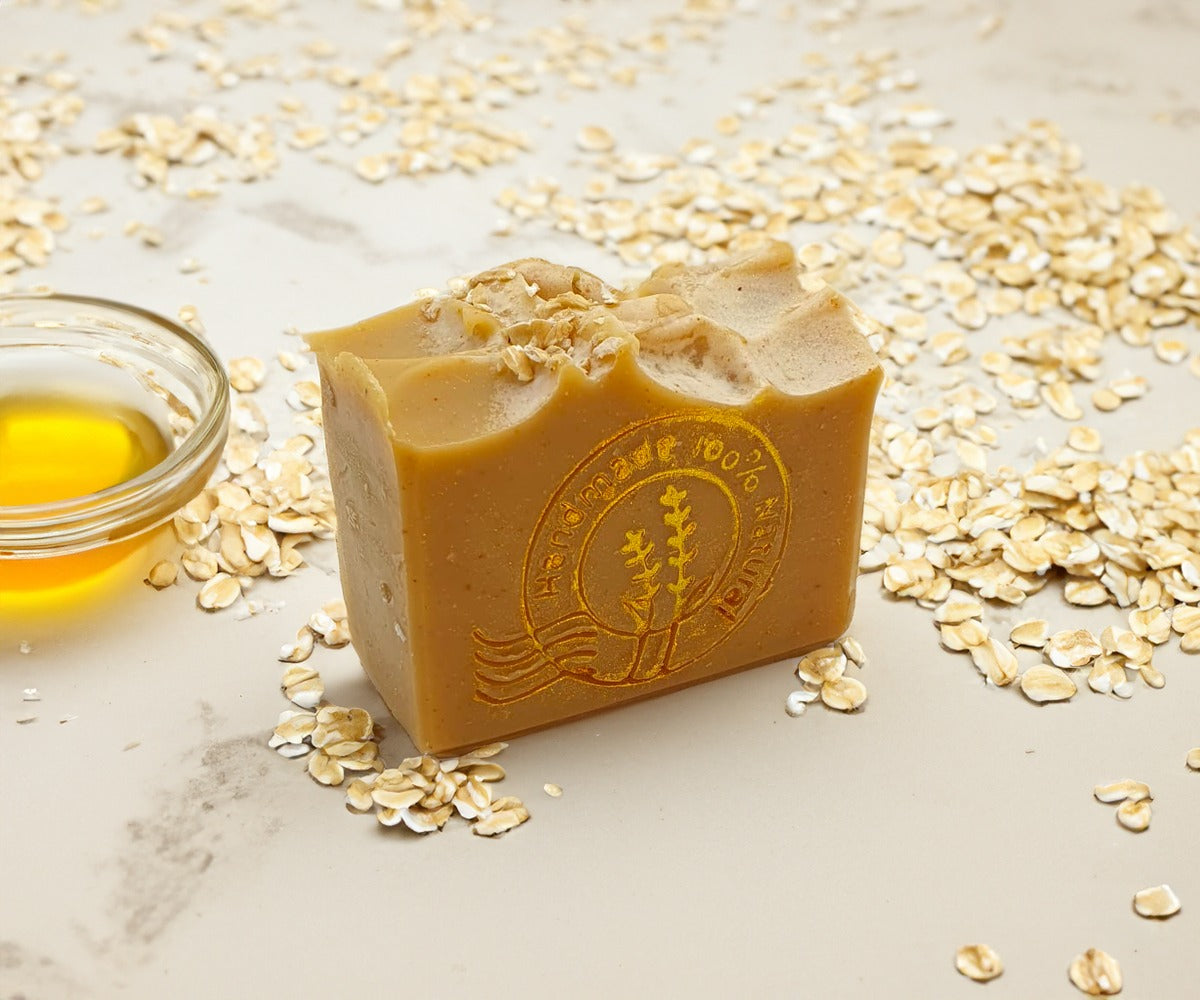 Hafer & Honig Naturseife – Handgemacht 100g