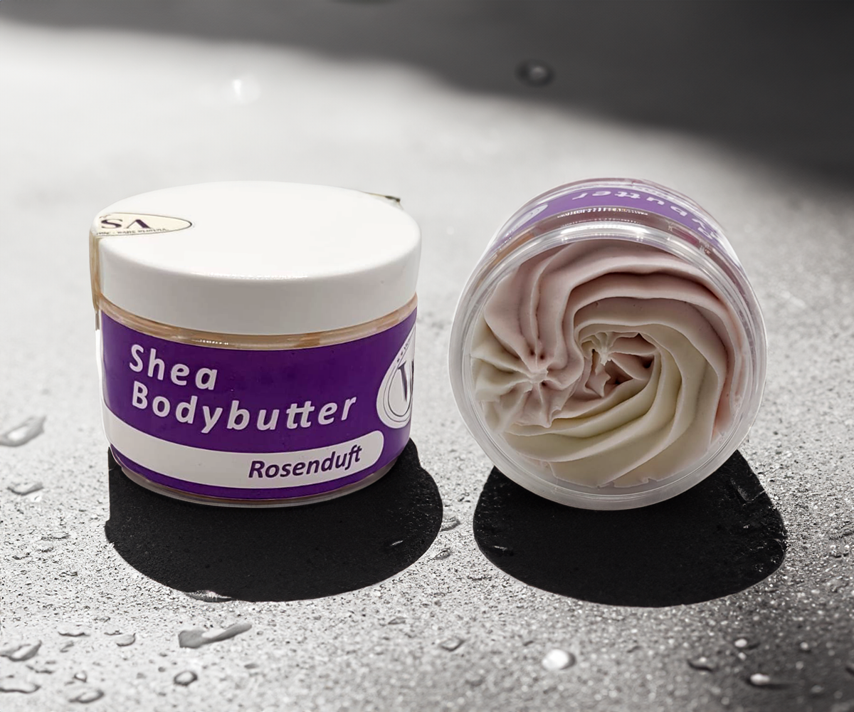 Sheabody Butter (Duft: Rosenduft) 100g