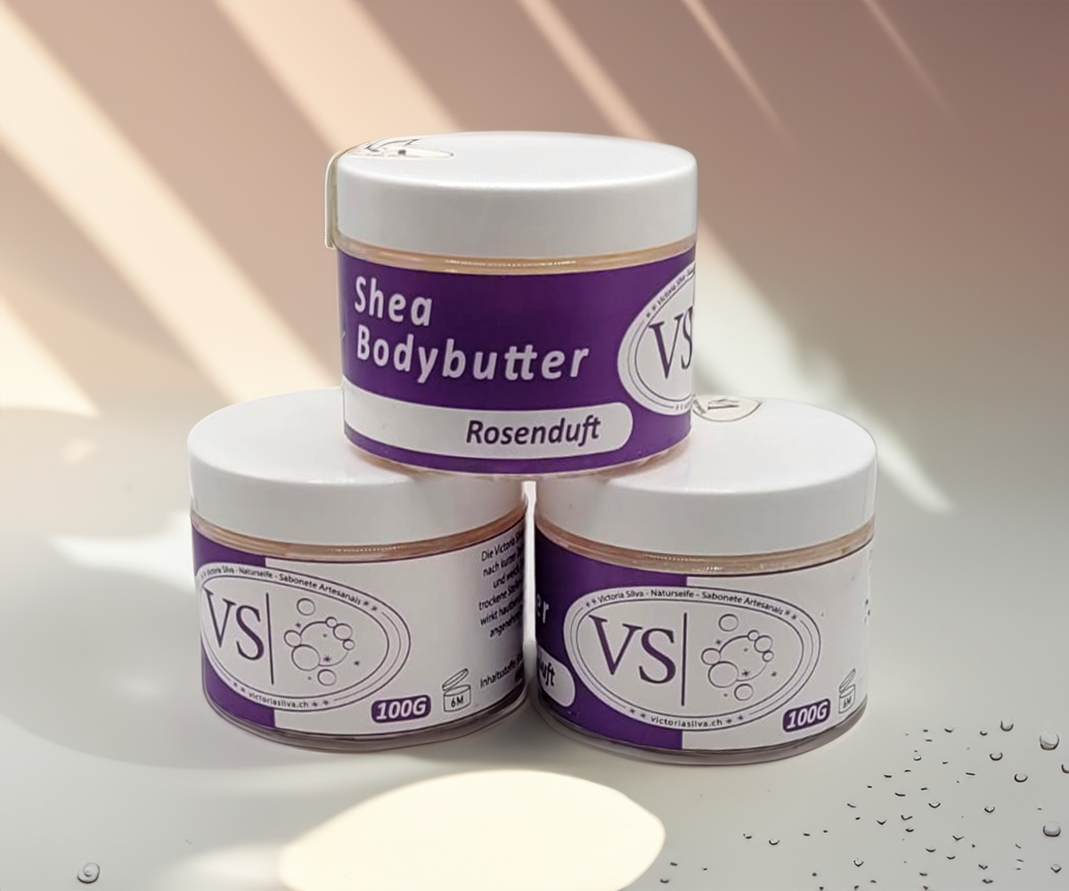Sheabody Butter (Duft: Rosenduft) 100g