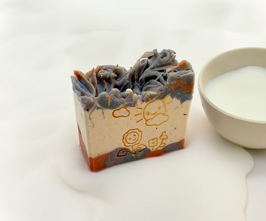 Kokos & Vanille Naturseife – Kokosmilch & Avocadoöl – Handgemacht 100g