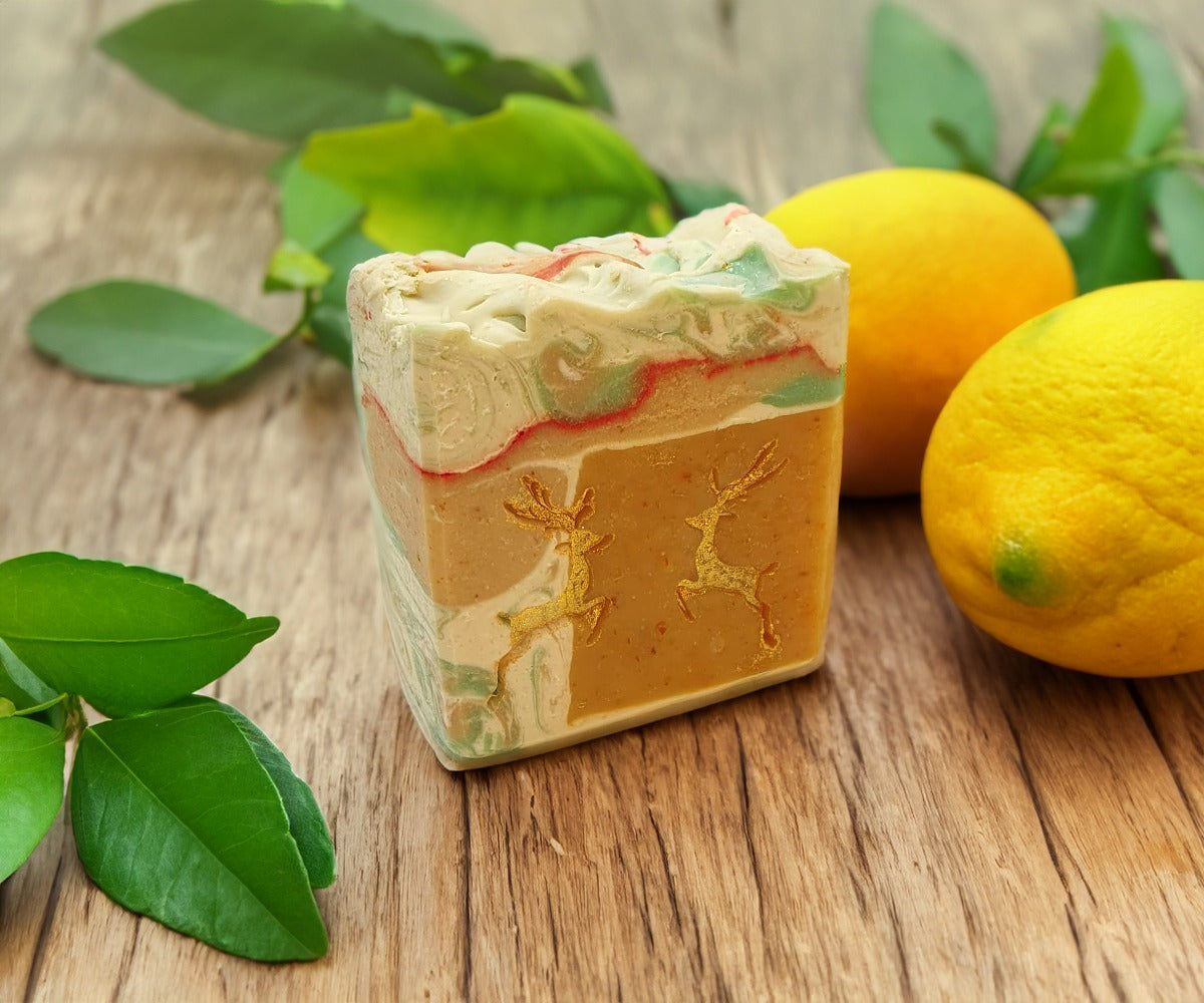 Luxury Orange & Coconut Milk Soap 140g