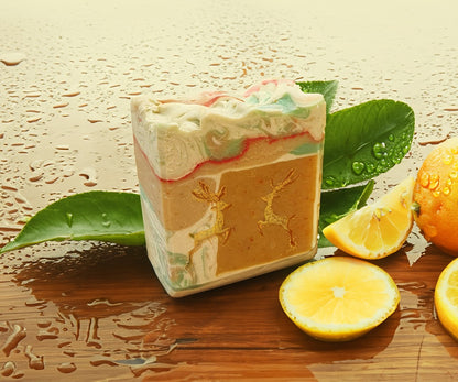 Luxury Orange & Coconut Milk Soap 140g