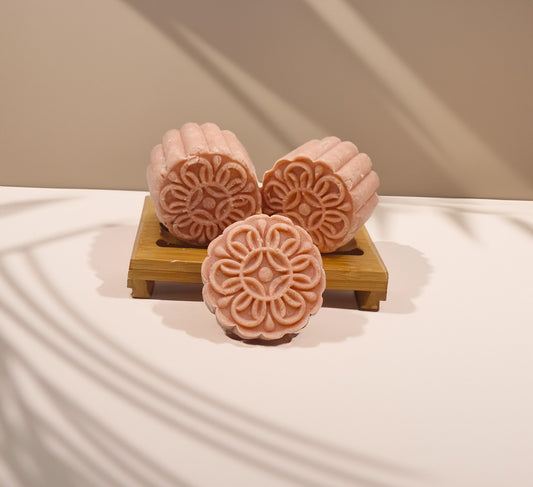 Festes Shampoo – Trockenes Haar | Rosa Tonerde & Hafer | 50g